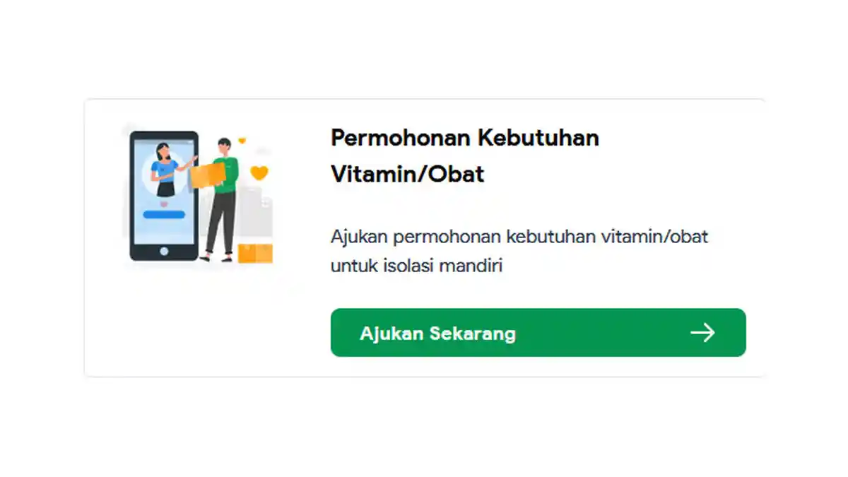 Manfaatkan Fitur Pikobar Saat Isolasi Mandiri, Dapat Kiriman Vitamin, Cocok untuk Anak Kosan