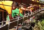 Kades Kunyit Tanahlaut Apresiasi Lanjutan Perbaikan Jembatan, Warga Berharap Jangkau Desa Lain