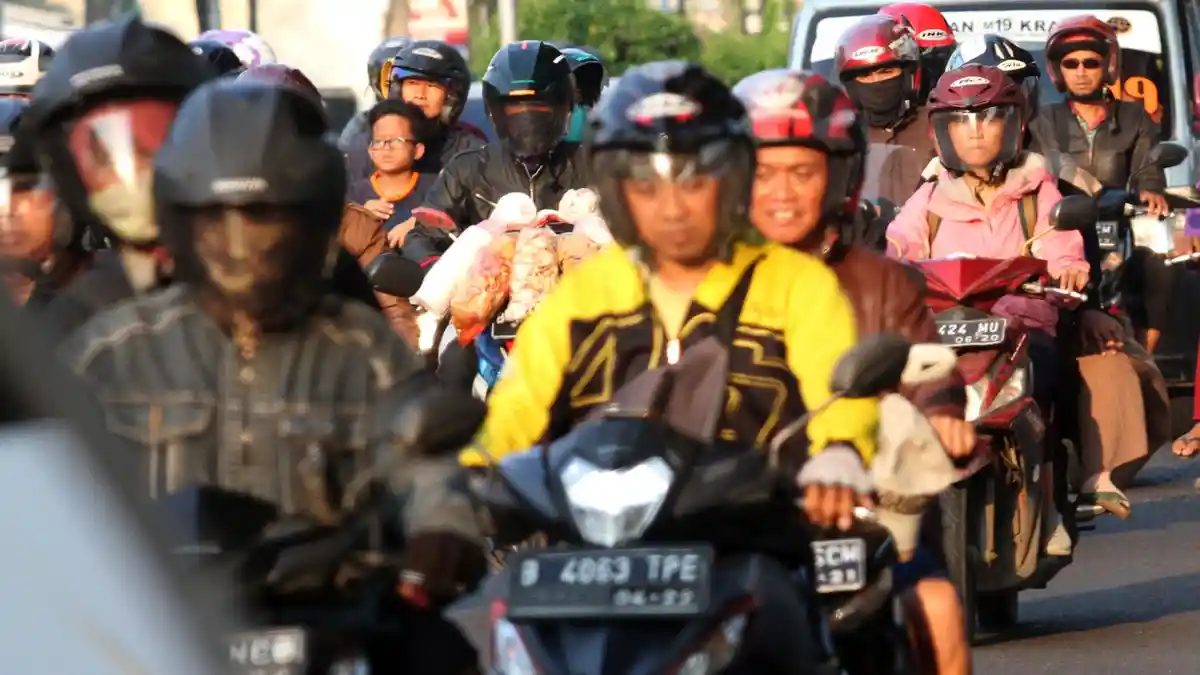 1.030 Pengendara Sepeda Motor Batal Mudik, Terbanyak Kena Razia di Bekasi dan Karawang