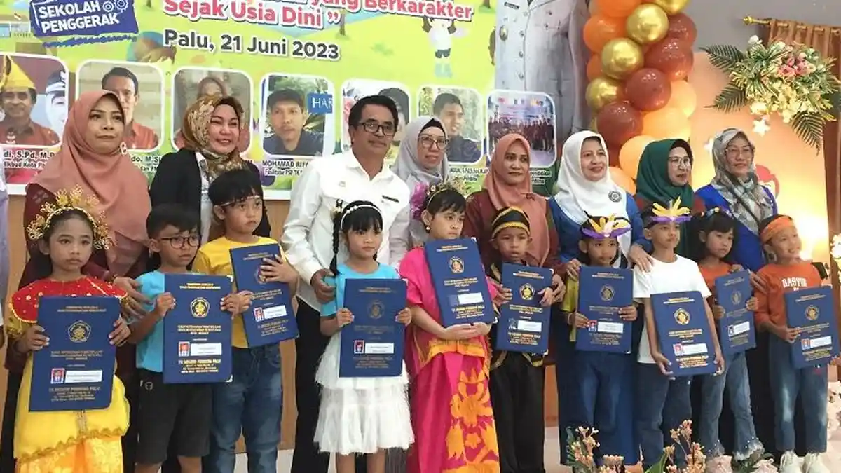 Kepala Disdikbud Palu Lepas 198 Peserta Didik TK Negeri Pembina Palu