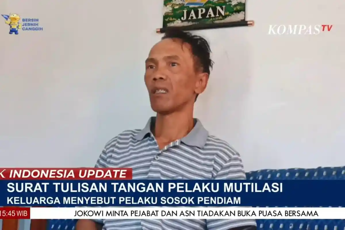 Pasrahnya Sang Ayah Tahu Anaknya Mutilasi Sadis Wanita di Sleman: Saya Tak Bisa Apa-apa