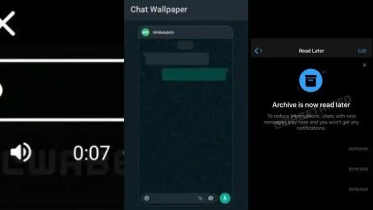 3 Fitur Menarik WhatsApp atau WA Jarang Diketahui, Ada Mute Video, Advanced Wallpaper & Red Later