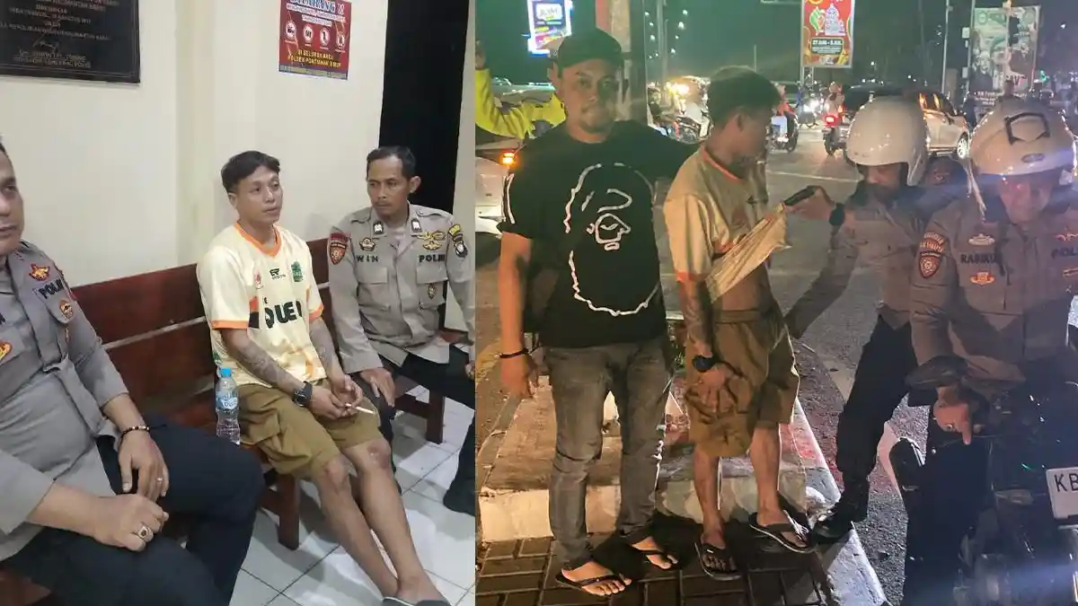 Kronologi Penangkapan Anton, Buronan Pembacokan dan Pencurian Motor Kapuas Hulu di Pontianak - Tribunpontianak.co.id