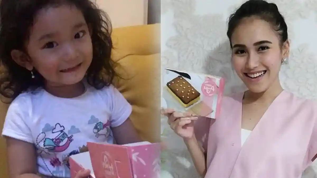 Duh! Bilqis Secara Tak Sengaja Bongkar 'Aib' Kue Mama Ayu Ting Ting, Lihat Videonya!