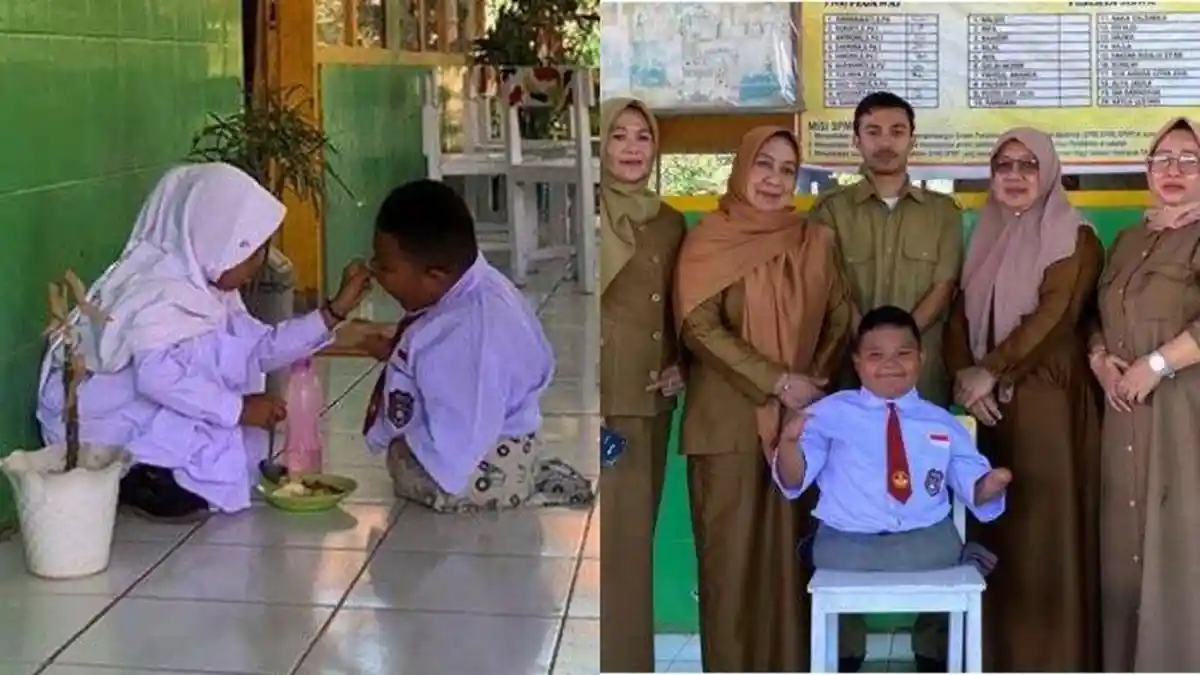 Berkah Reski usai Viral, Sang Siswa SD Disabilitas Jadi Pembawa Rezeki ke Sekolah, Guru: Lumayan
