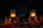 Ribuan Lampion Hiasi Langit Candi Borobudur