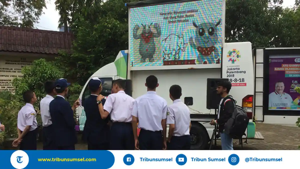 Serunya Asian Games Goes to School, Berhasil Masukkan Bola akan Dapat Kaos