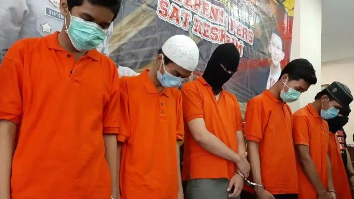 Komplotan Curanmor Sadis Diciduk Polisi, Pelaku Tak Segan Lukai Korbannya