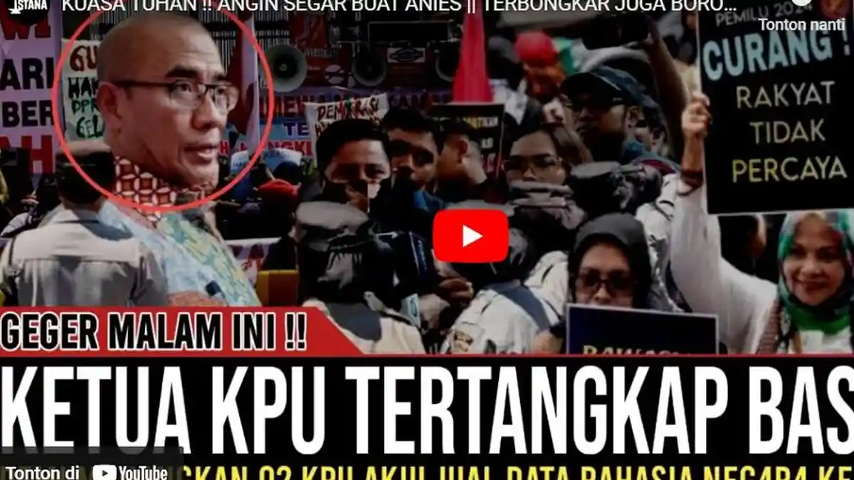 Cek Fakta : KPU Akui Jual Data Rahasia Negara ke Asing Demi Menangkan Prabowo-Gibran