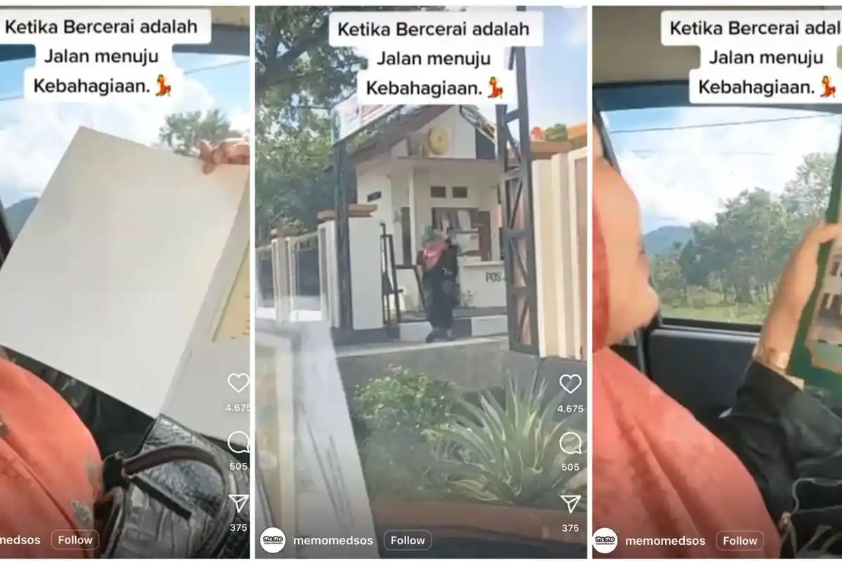 VIRAL, Beredar Video Seorang Wanita Tampak Bahagia Dapat Akta Cerai, Warganet: Yeeee Akhirnya!