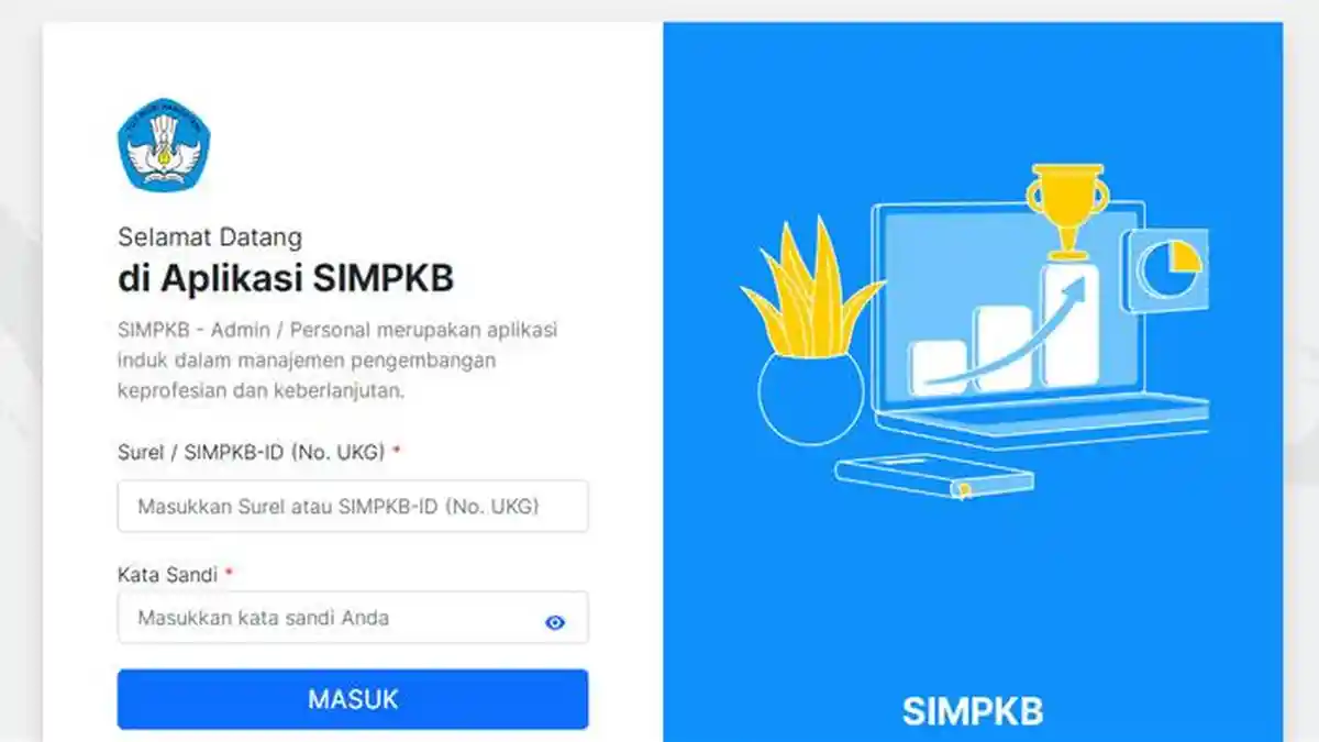 5 Cara Login SIMPKB Pakai Akun Belajar.id Untuk Guru dan Tenaga Pendidik