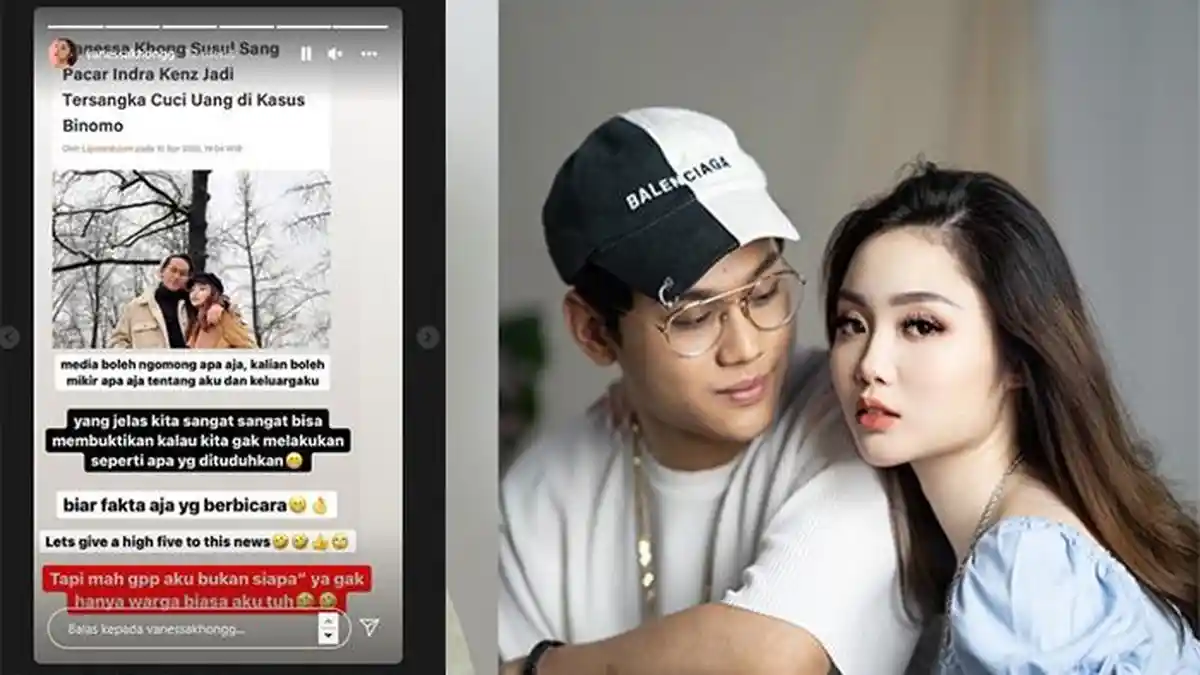Jadi Tersangka Kasus Binomo Bareng sang Ayah, Vanessa Khong Singgung Utang Indra Kenz