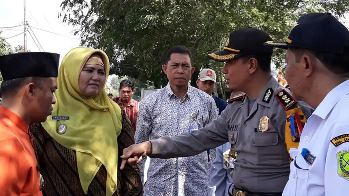 Telah Lewati Pengawasan Forkopimda, 5 Unit Armada Bus Damri Pastikan Layani Pemudik Sambas