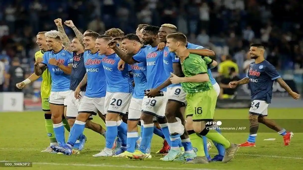 Hasil Lengkap & Klasemen Liga Italia: Napoli Ada di Puncak Usai Tampil Sempurna, Inter Milan ke-2