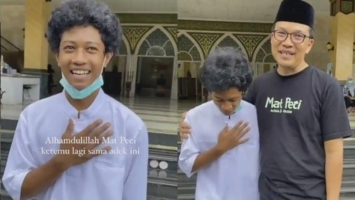 Raja Anak Pemilik Masjid di Subang Rapikan Sandal dan Sambut Jamaah Meski Kaya Raya