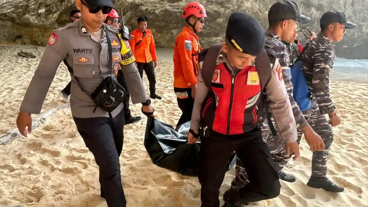ALENA Sempat Dilarang ke Laut, WNA Perancis Tewas Terseret Arus di Pantai Kelingking 