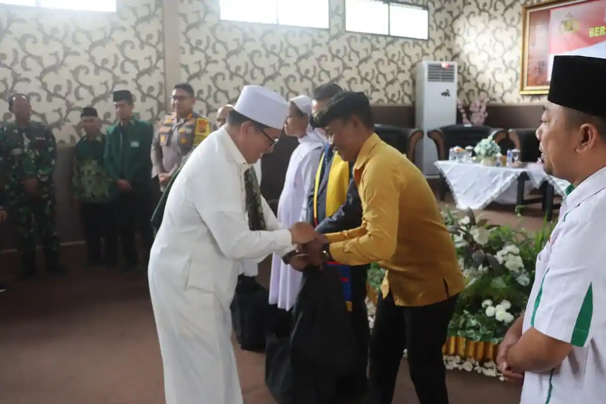 Polres Lampung Selatan Polda Lampung Lakukan Doa Bersama untuk Pilkada Damai 2024