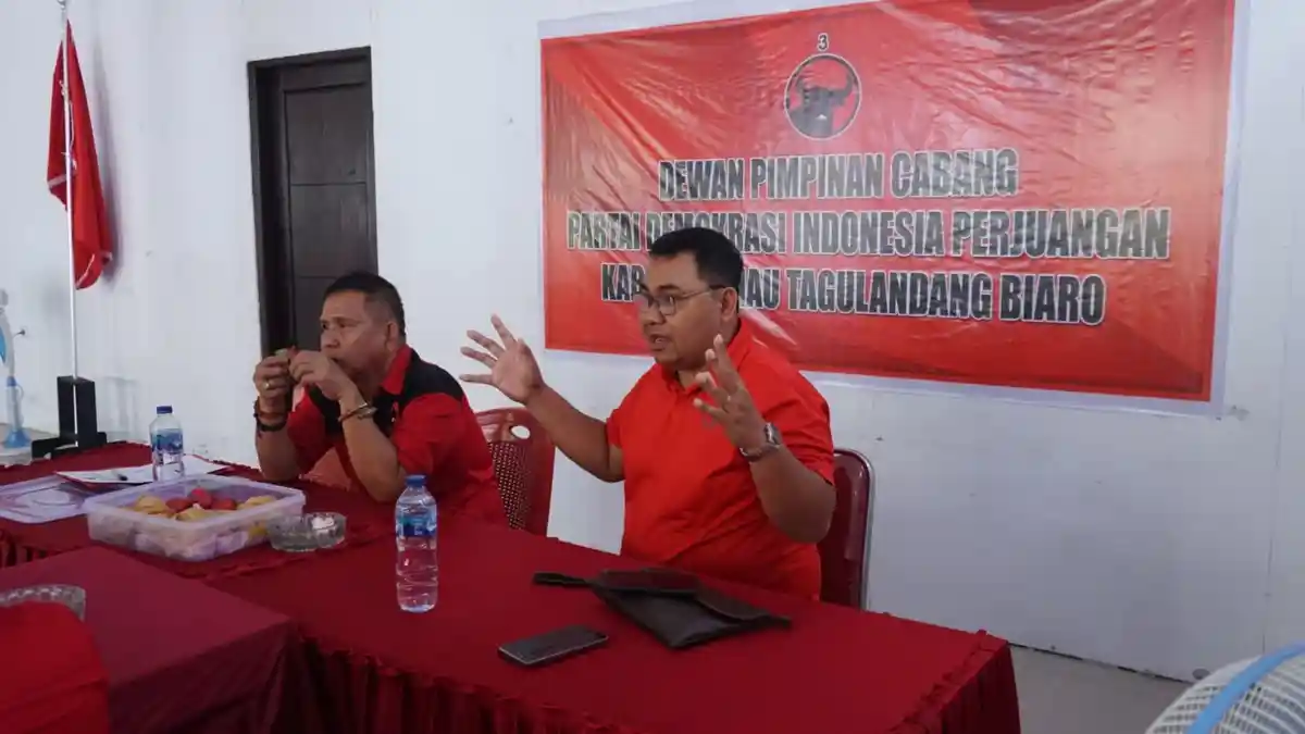 MK Tolak Permohonan Sistem Pemilu Proporsional Tertutup, PDIP Sitaro: Apapun Keputusan Kami Dukung