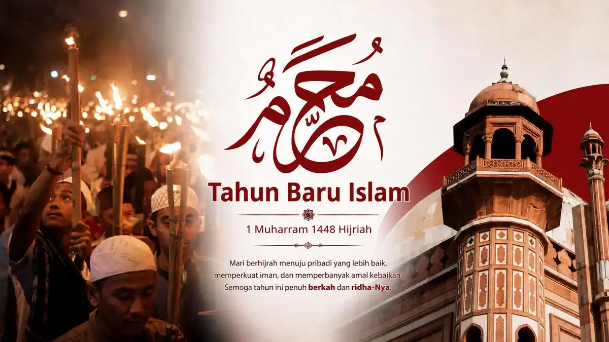 Ini Penjelasan PBNU Tetapkan Tahun Baru Islam 1448 H Jatuh pada Rabu 17 ...