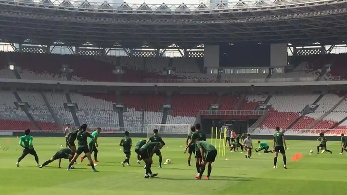 4 Pemain Ini Absen dalam Sesi Latihan Timnas Senior di SUGBK Senayan Jakarta