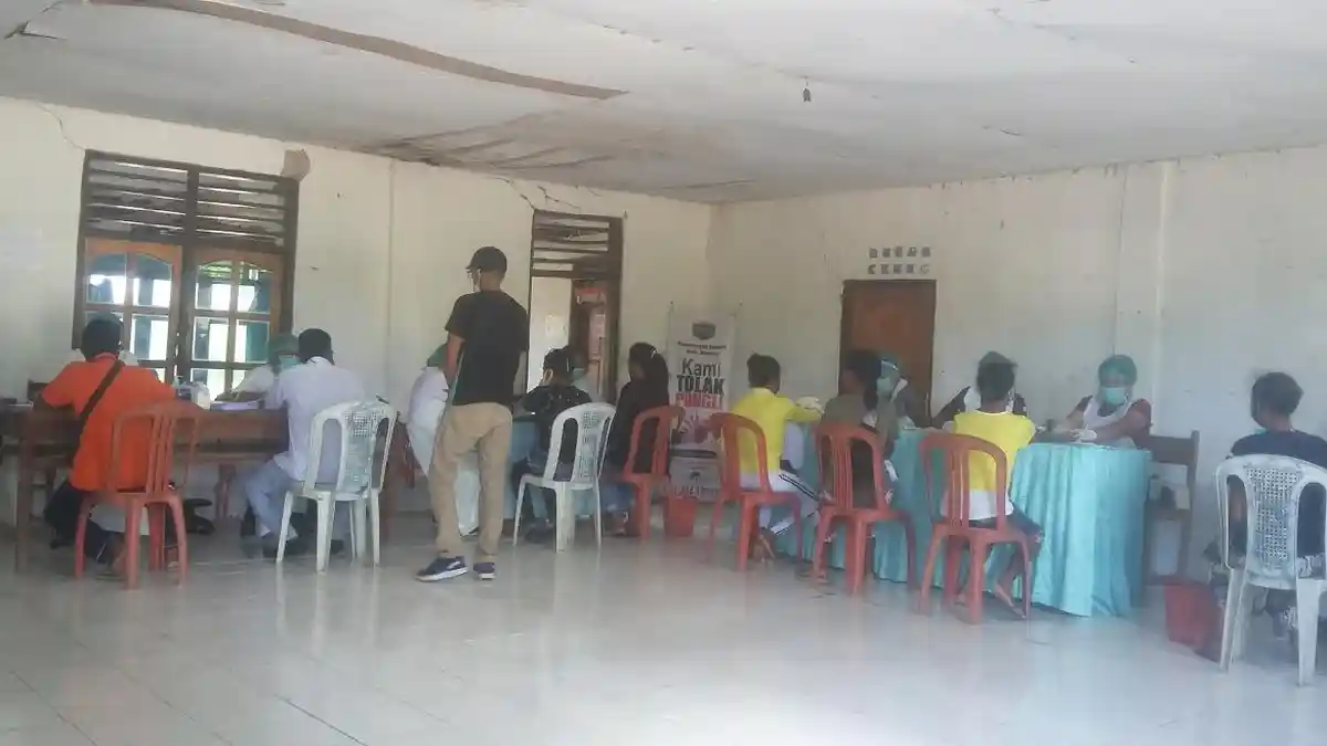 Kawal Pilkada Malaka, 140 Petugas KPPS di Sasitamean Jalani Rapid Tes
