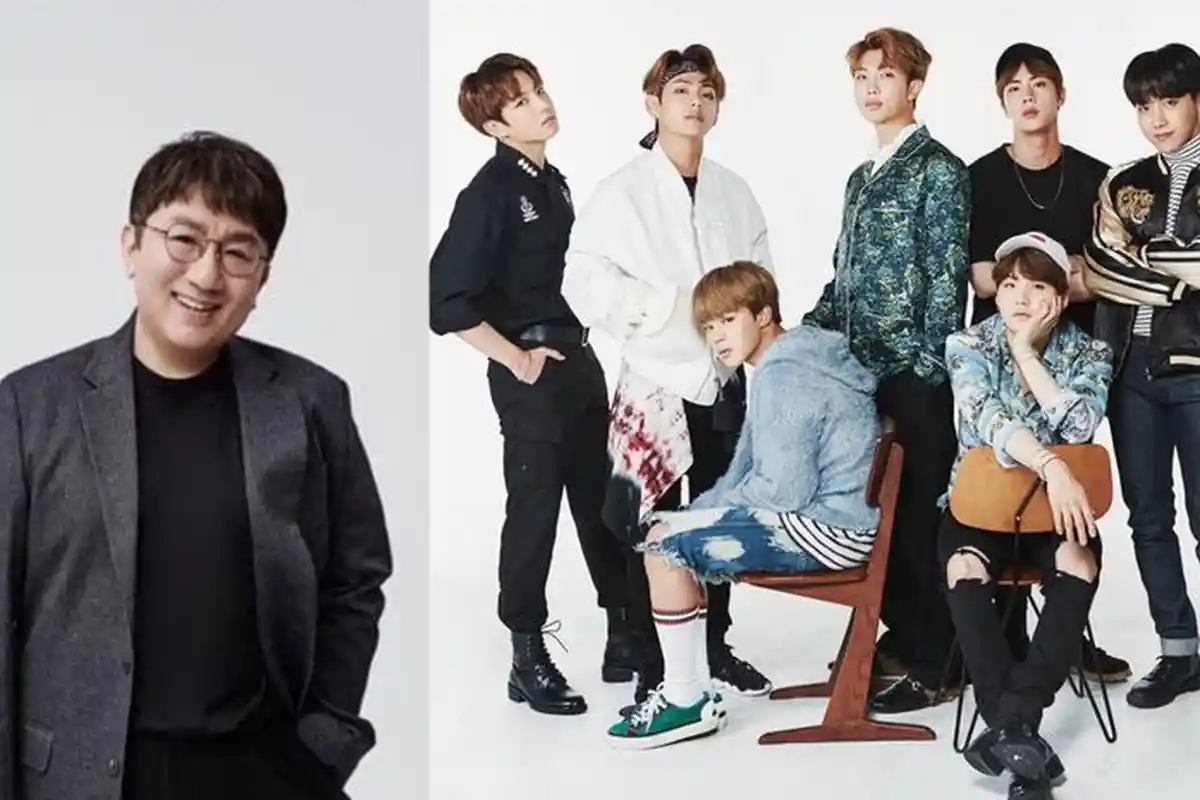 Inilah 3 Momen Lucu Saat BTS Ketahuan Bergosip Tentang Bang Si Hyuk dan Agensi