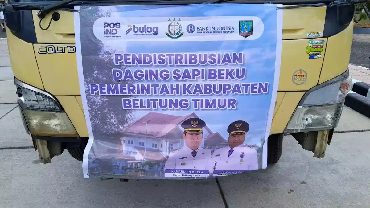 Pemkab Beltim Batasi Peredaran Daging Beku, Usaha Pedagang Kecil Tak Boleh Mati