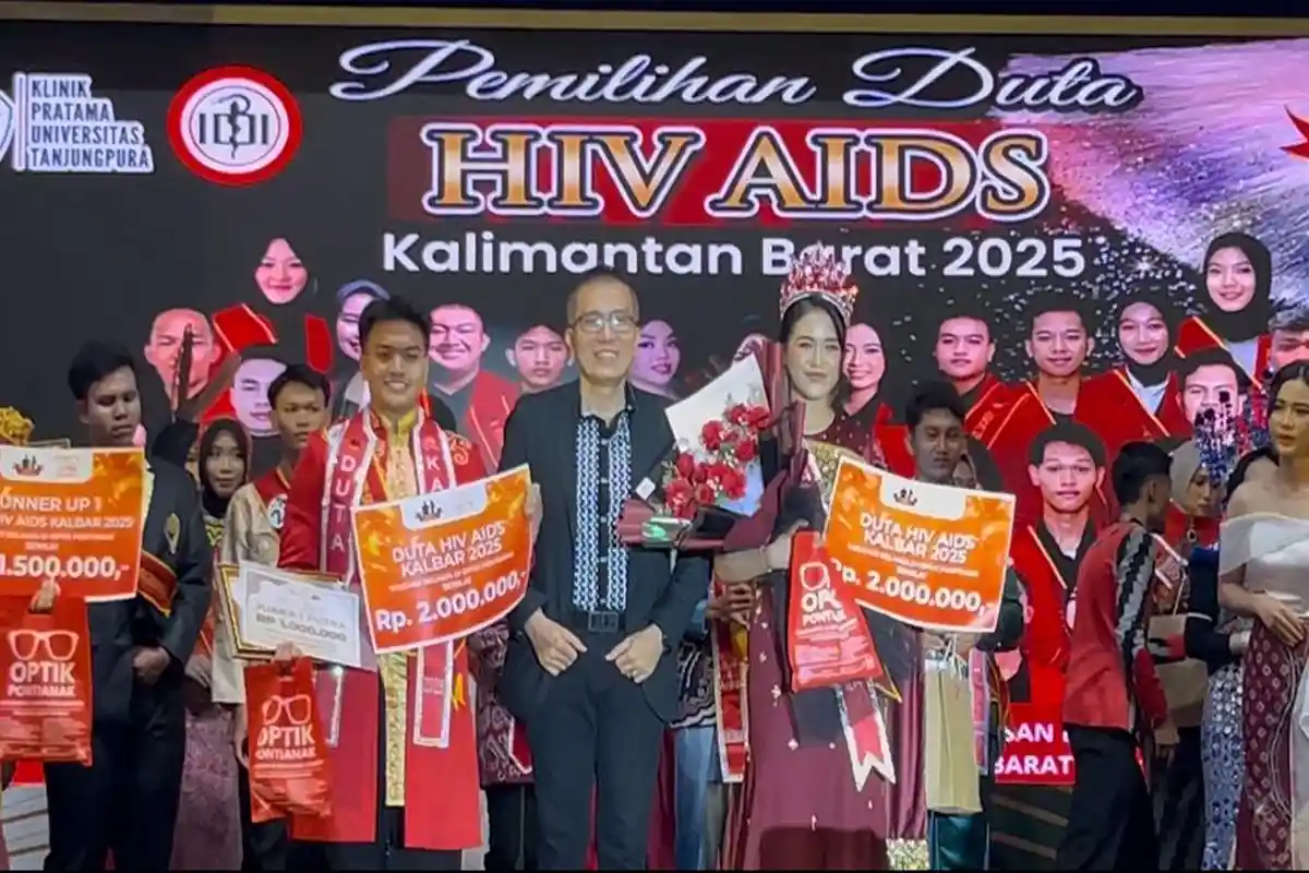 Terpilih sebagai Duta HIV/AIDS Kalbar 2025, Resky Febrianus Yuga Siap Gencarkan Edukasi ke Sekolah