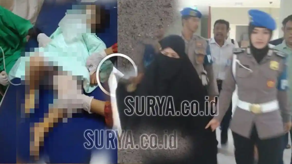 Istri Terduga Teroris Pasuruan Buka Suara Hingga Kondisi Bocah 6 Tahun yang Menjadi Korban Ledakan