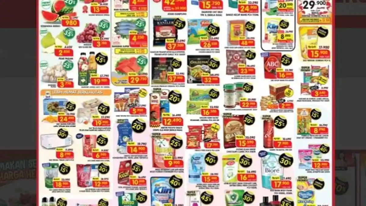 KATALOG Promo Superindo 20-23 November 2023 Salmon Bandeng Segar DISKON, Total Deterjen Rp10.500