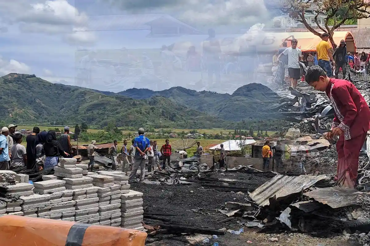 10 Rumah Hangus Terbakar di Tebuk Aceh Tengah, 5 Lainnya Rusak Ringan