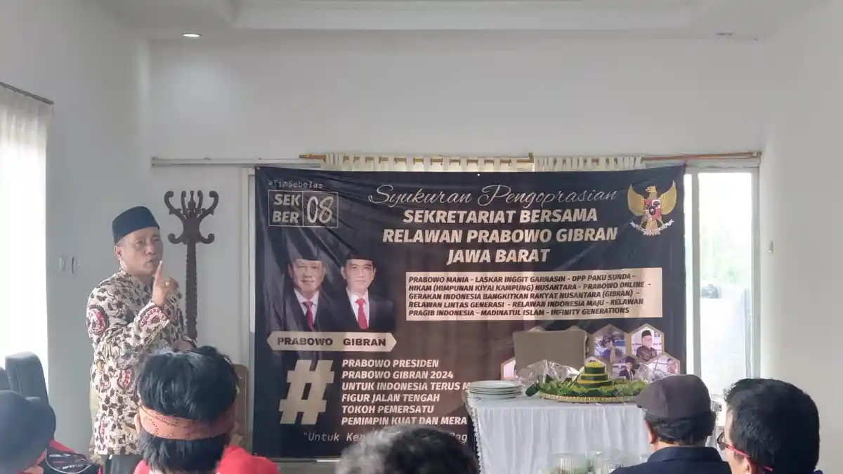 Relawan 3 Pasangan Capres-Cawapres Mulai Gerilya, Relawan Prabowo-Gibran Target Menang 1 Putaran