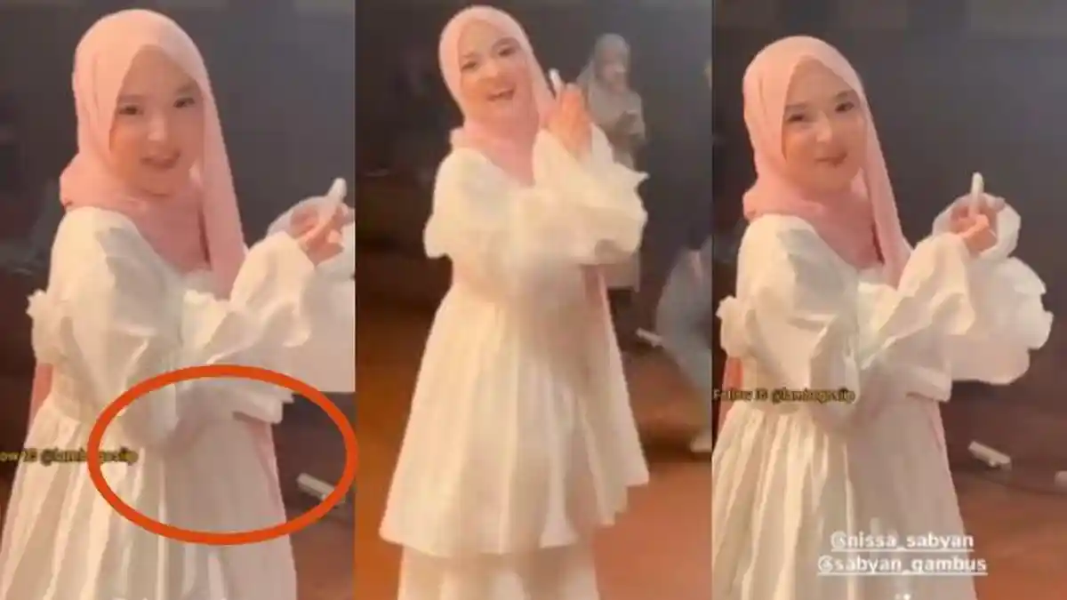 Potret Nissa Sabyan Usai Dinikahi Ayus, Tubuh Berubah Drastis, Perut Tampak Buncit, Lagi Hamil?