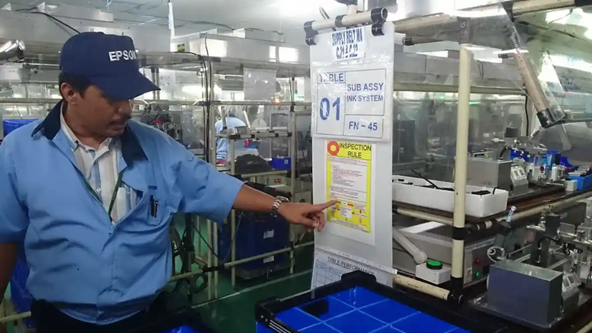 Epson Operasikan Pabrik Printer Baru di Cikarang