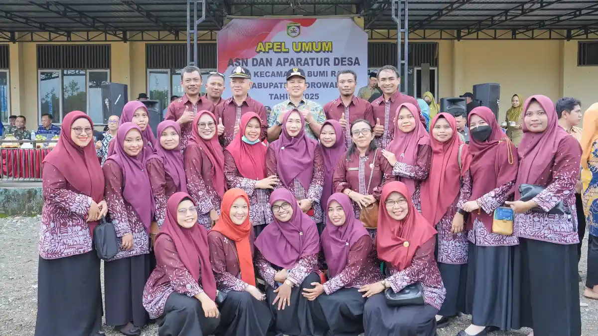 Apel Umum di Bumi Raya, Pemkab Morowali Tekankan Sinergi Visi-Misi Pemerintahan Baru