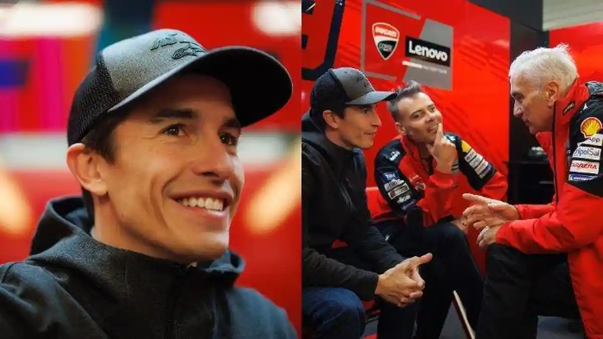 Motor Dan Wearpack Baru Marques Di MotoGP 2025, Tandem Bareng Pecco Di Ducati Lenovo