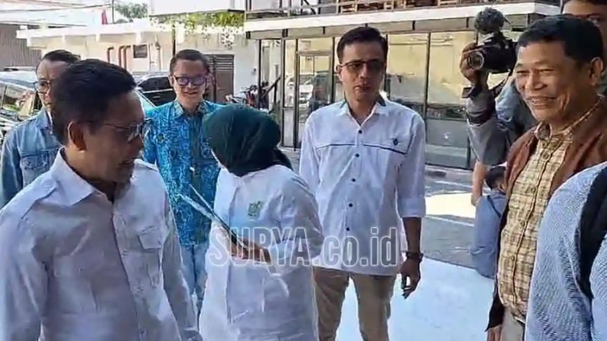 BREAKING NEWS Menteri Gus Halim Datangi Mapolda Jatim Ditemani Pengurus PKB Jatim dan Surabaya