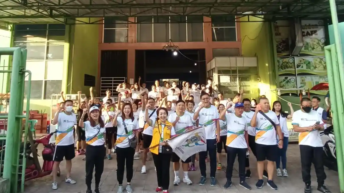 Peduli Lingkungan, Yayasan Lions Indonesia Adakan BAF Run Lions Run 2022
