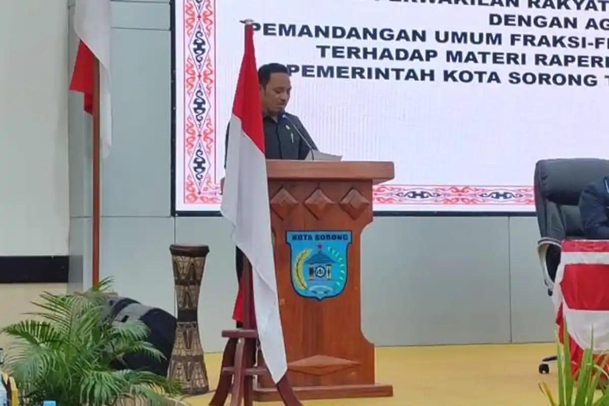 Fraksi PAN: DPRD Kota Sorong & Pemerintah Kota Sorong Sama Sejajar Tidak Membawahi