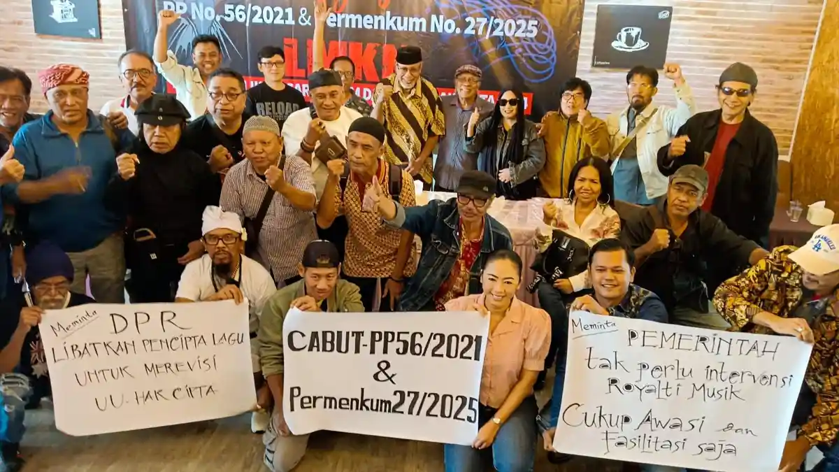 Tujuh Pencipta Lagu Gugat Aturan Royalti ke Mahkamah Agung, Nilai LMKN Langgar UU Hak Cipta