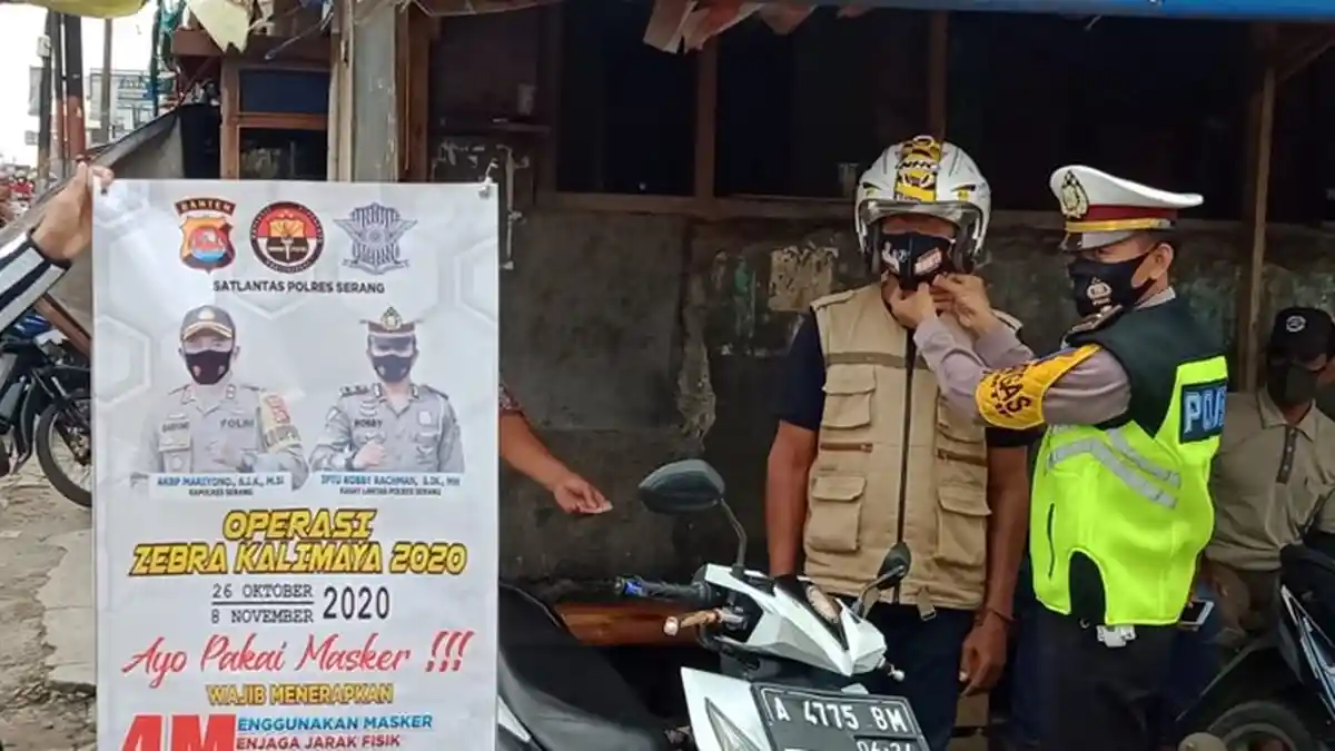 Dua Hari Pelaksanaan Operasi Zebra, Polda Banten Catat 468 Pelanggaran