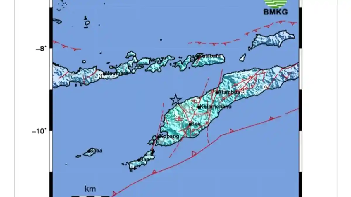 Gempa Bumi Terkini 6.0 SR, Baru Saja Terjadi, Info BMKG Hari Ini Selasa 25 Juli 2023, Ini Lokasinya