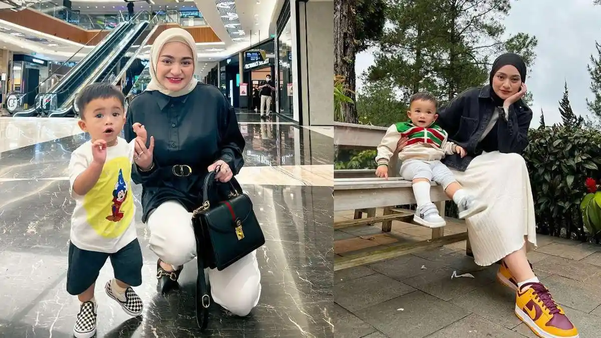 Nathalie Holscher Pamerkan Perkembangan Adzam yang Sudah Bisa Panggil Bunda