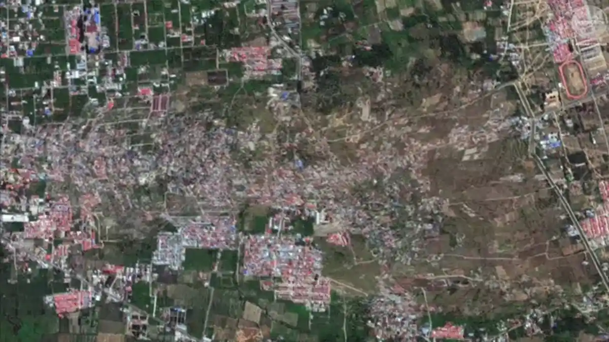 Video Tanah Mencair saat Terjadi Gempa di Palu, 2.000 Bangunan Rusak