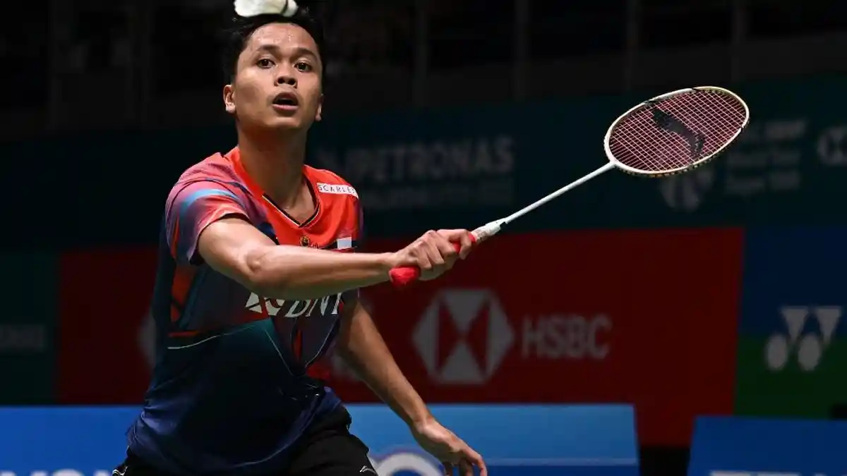 Live Score Badminton BWF Streaming Hasil Pertandingan Anthony Ginting Hari Ini Vs Kunvalut Vitidsarn