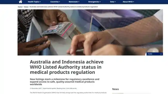 BPOM Terima Status WLA dari WHO untuk Regulasi Produk Vaksin