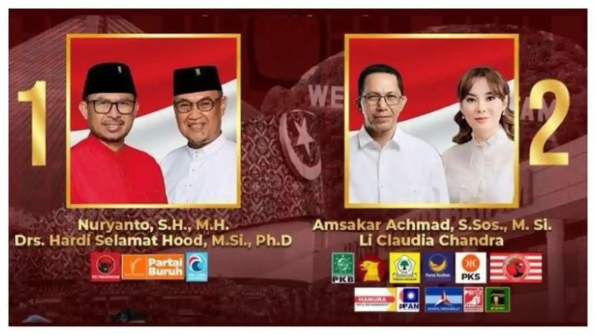 Hasil Hitung Cepat Pilkada Kota Batam 2024 via Link Live Streaming Poltracking TV dan Real Count KPU