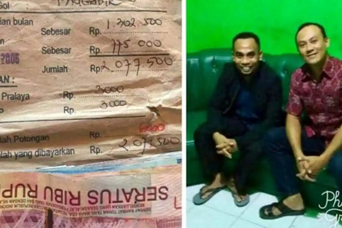 Mengharukan, Guru ini Tunggu 11 Tahun Untuk Kembalikan Uang Milik Polisi yang Dia Temukan di Masjid