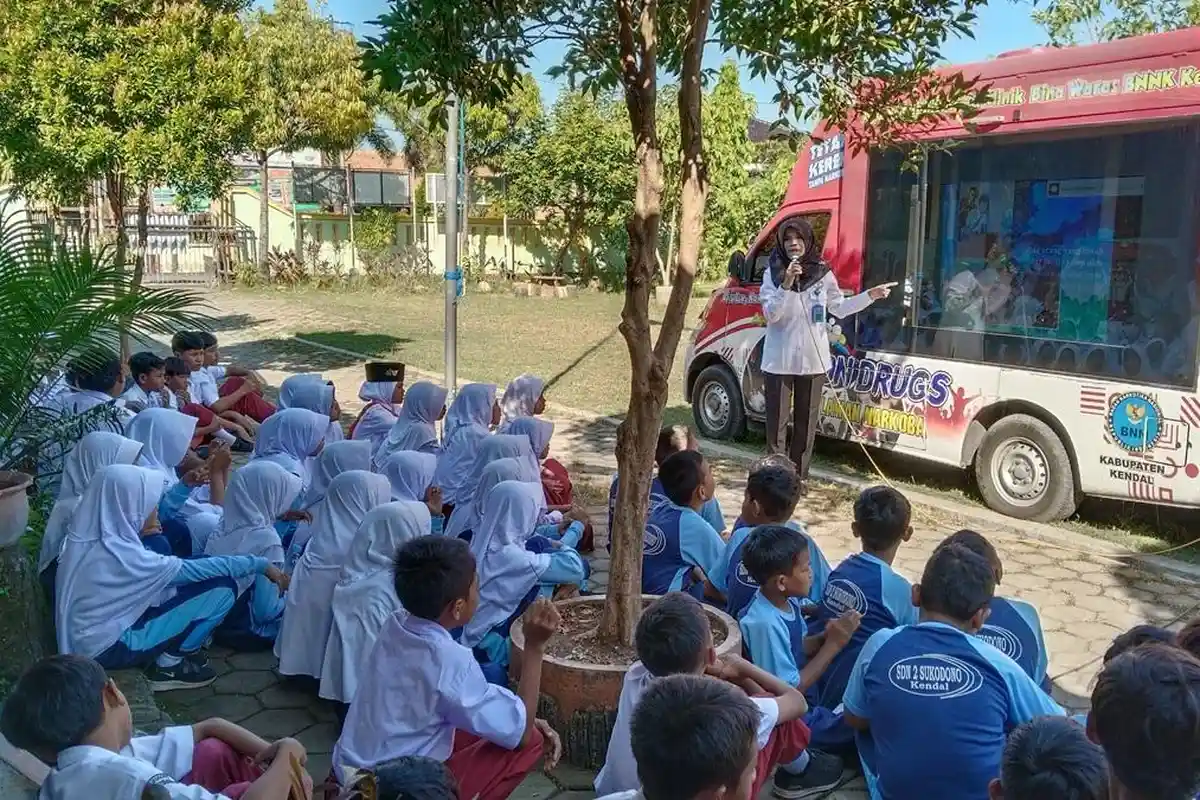 Waspada Peredaran Narkoba di Sekolah, BNN Kendal Imbau Siswa Tolak Pemberian Orang Tak Dikenal