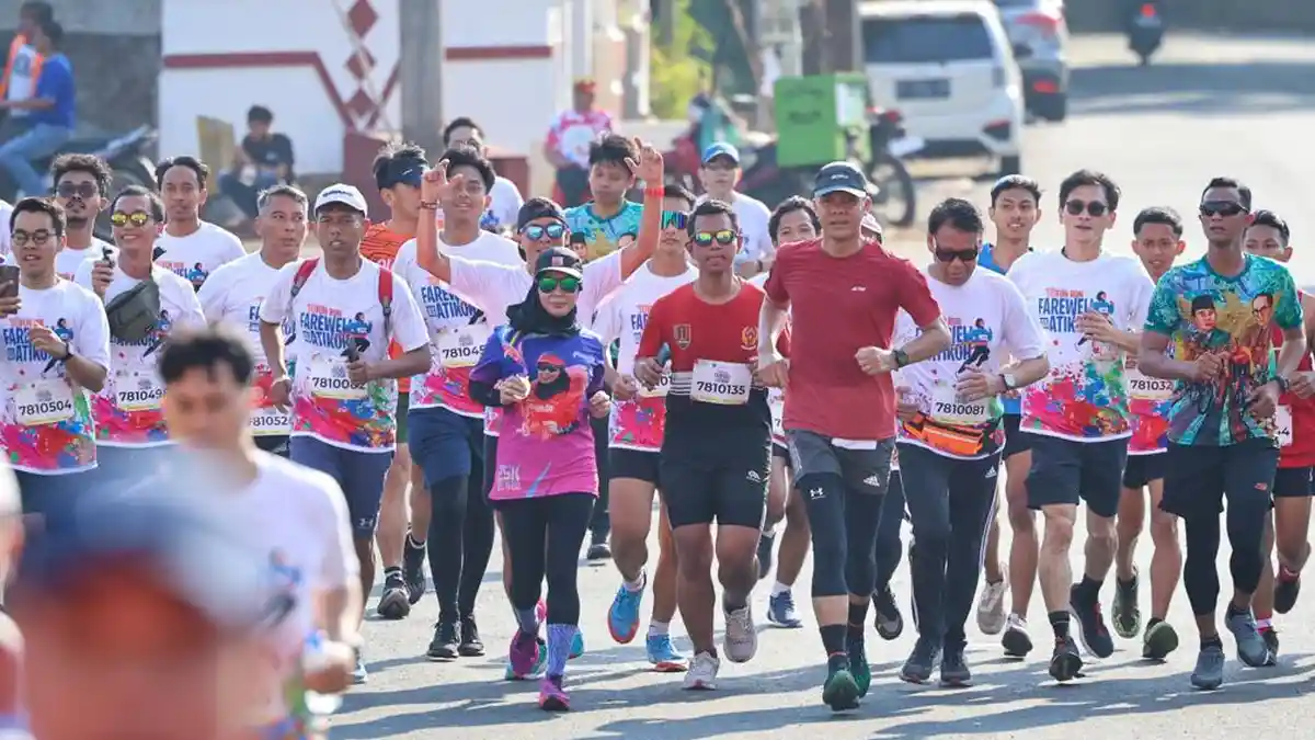 Event Fun Run Farewell, Cara Komunitas Lari di Semarang Gelar Perpisahan untuk Ganjar-Atikoh